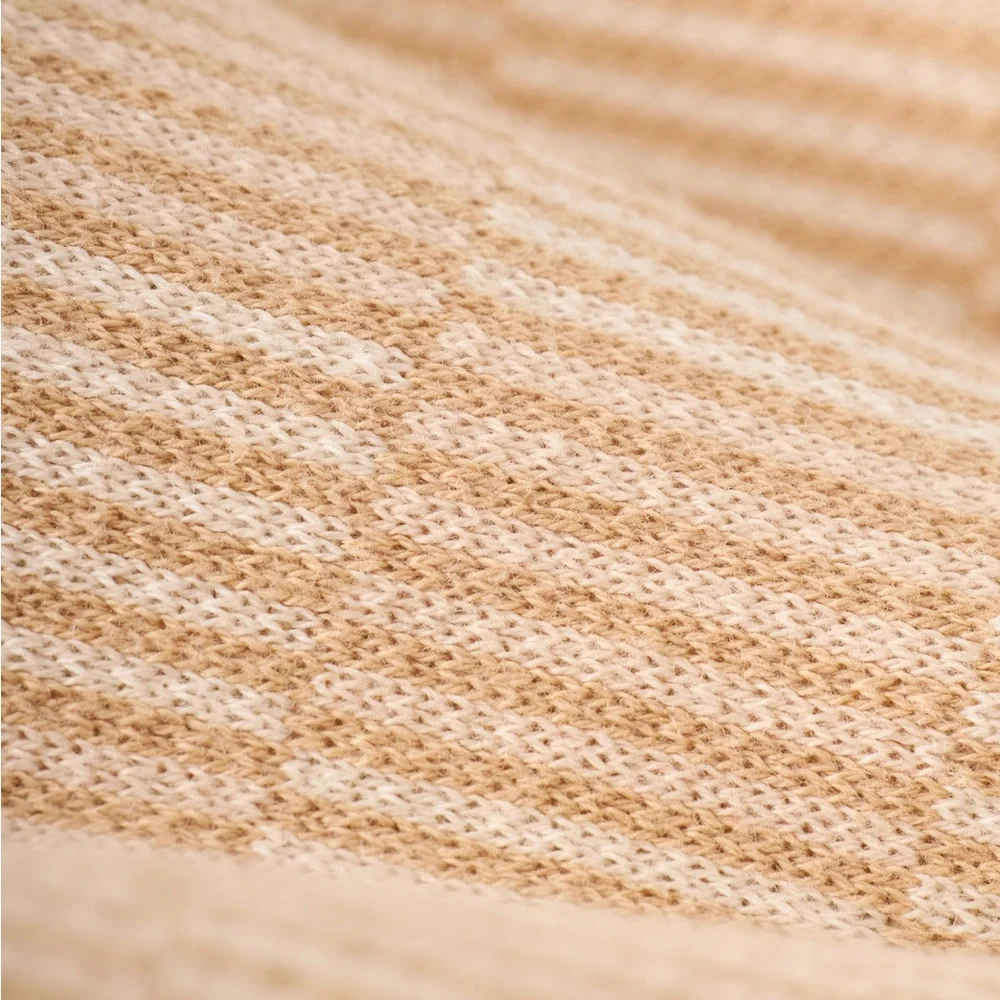 Dandy Del Mar Mens Sebastian Notched Johnny Collar V-Neck Knit Polo Casual Shirt - Picture 2 of 10